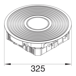 Σχέδια προϊόντος Ενδοδαπέδια κουτιά στεγανά IP66 10kN 24M αλουμίνιο
